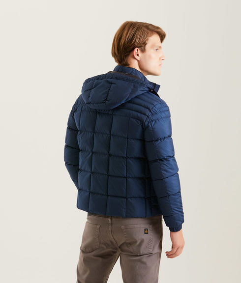 Piumino corto BENSON Jkt Uomo Blu chiaro Refrigiwear- Francavilla Moda